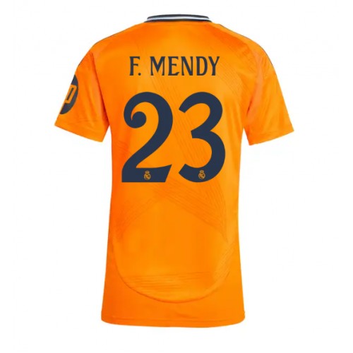 Dres Real Madrid Ferland Mendy #23 Gostujuci za Žensko 2024-25 Kratak Rukav